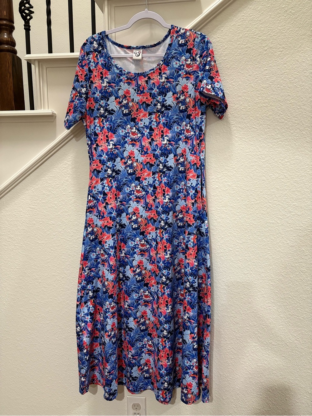 Disney Minnie and Mickey Mouse Nautical Cruise Dress